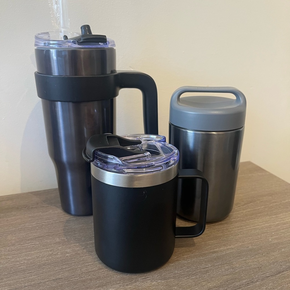 Primula Tumbler and Insulated Food Jar and Mug